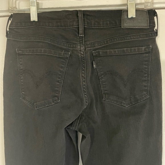 Levi’s 505 black straight jeans size 6 - Picture 7 of 11